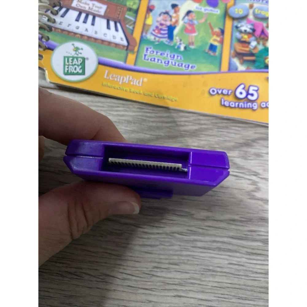 Leap's Pond Leap Frog Leap Pad - Activity & Game Book &‎ cartridge